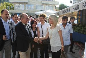 Topbaş'tan Çatalca'nın köylerine hizmet açılışları.