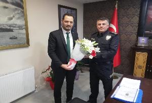 EMNİYET MÜDÜRÜ ZİYARET