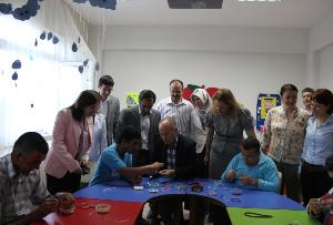 SN. KADİR TOPBAŞ'IN ÖZÜRLÜLER MERKEZİ ZİYARETİ